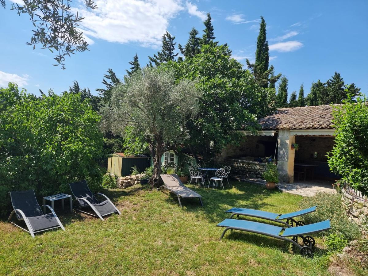 Le Pigeonnier, Gite Des Lucioles En Provence Montségur-sur-Lauzon Exteriör bild
